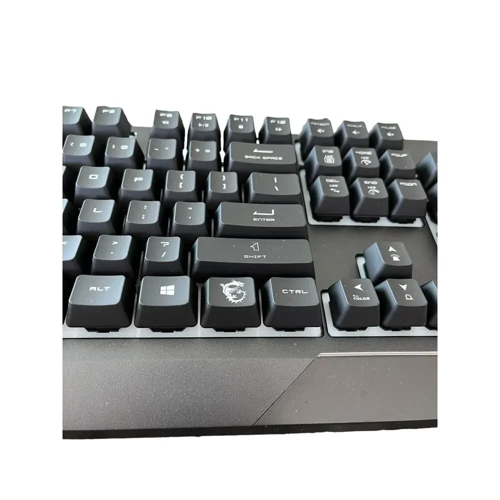 Gaming Keyboard MSI Vigor GK30 RGB USB Wired 104 Keys For PC In Black Preowned